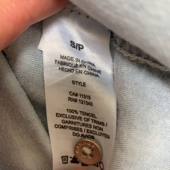 Garage Soft Denim Wash Pocket T - Picture 6 of 6